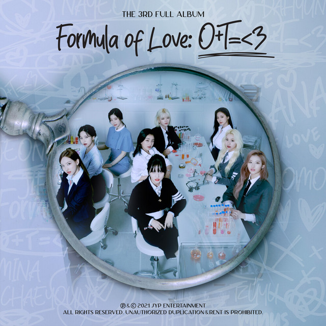 Cartula Frontal de Twice - Formula Of Love: O+t=<3